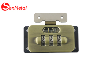 new secure 3 digit combination luxury wine box beer case lock 